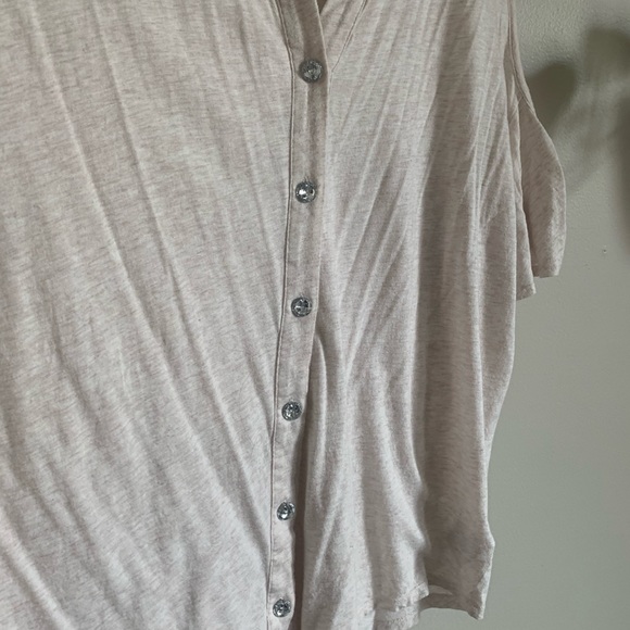 ☀️Anthropologie cold shoulder top - Picture 3 of 6